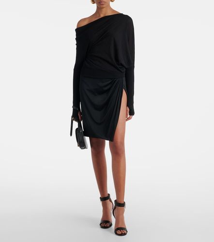Pullover in cashmere e seta con scollo bardot - Tom Ford - Modalova
