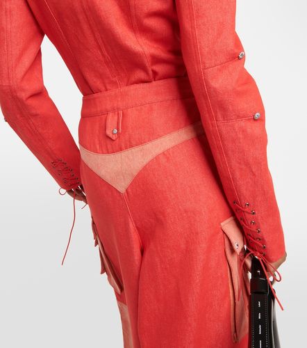 Didu Pantalones anchos de algodón - Didu - Modalova