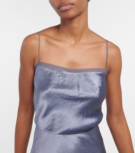 Abito sottoveste in satin e organza - Vince - Modalova