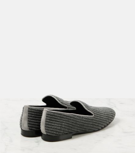 Bestickte Loafers aus Samt-Cord - Max Mara - Modalova