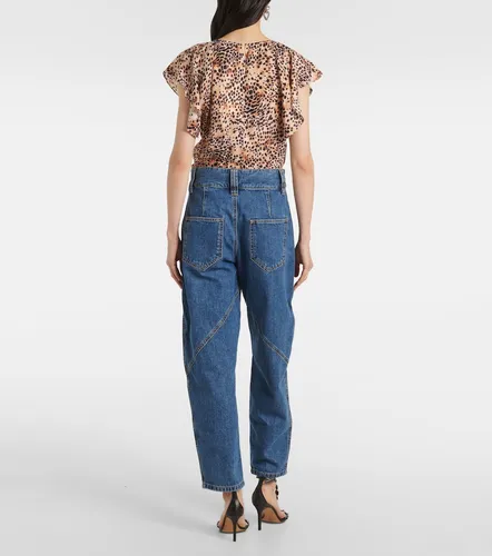 Catarina quilted jeans - Isabel Marant - Modalova
