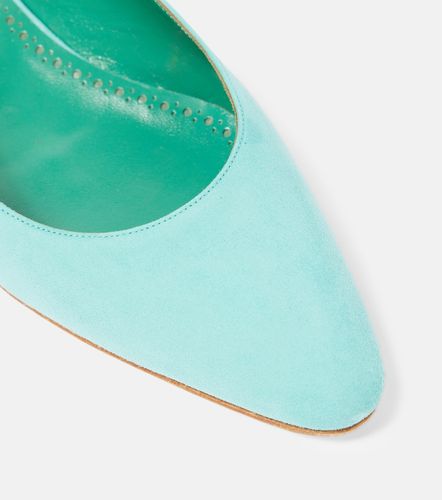 Sawra 10 suede slingback flats - Manolo Blahnik - Modalova