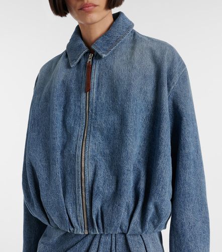 Loewe Chaqueta de denim drapeada - Loewe - Modalova