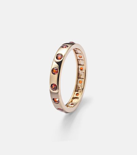 Anillo de oro de 10 ct con granate - Stone and Strand - Modalova
