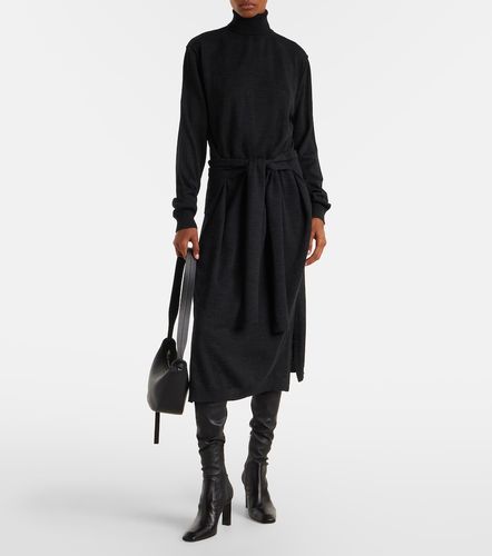 Turtleneck wool-blend midi dress - Lemaire - Modalova