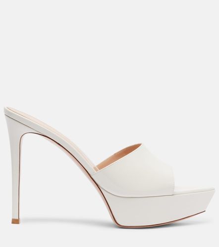 Mules con plataforma Dasha 85 de charol - Gianvito Rossi - Modalova