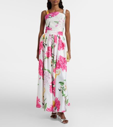 Leo Lin Falda larga Reinette floral - Leo Lin - Modalova
