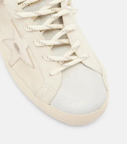 Super-Star shearling-lined suede sneakers - Golden Goose - Modalova