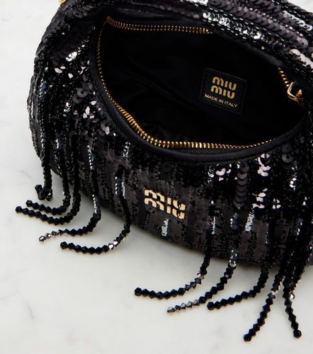 Wander Mini embellished top-handle bag - Miu Miu - Modalova