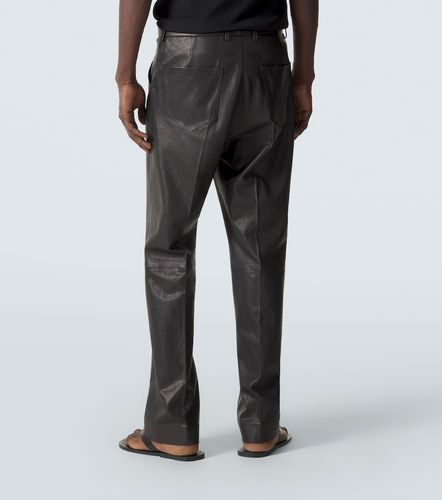 Auralee Pantaloni regular in pelle - Auralee - Modalova
