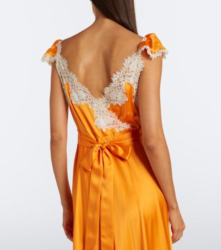 Dôen Vestido largo Fiona de satén de seda - Doen - Modalova