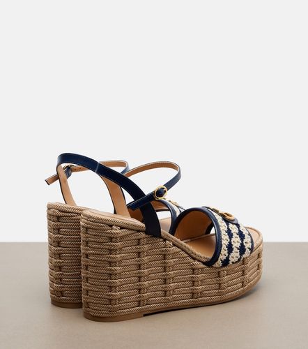 Sandali espadrillas VLogo con pelle - Valentino Garavani - Modalova