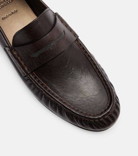 Loafers Monili aus Leder - Brunello Cucinelli - Modalova