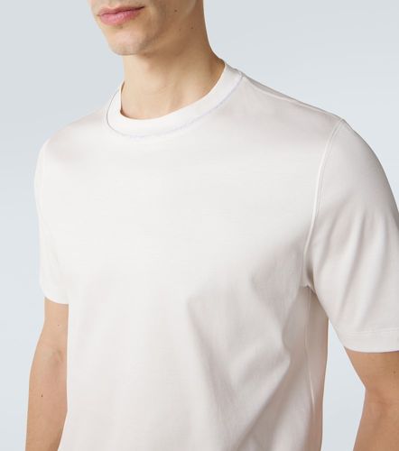 Camiseta de jersey de algodón - Brunello Cucinelli - Modalova