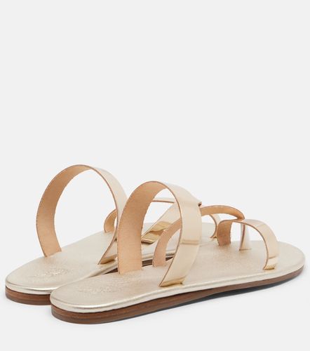 Daphnae metallic leather sandals - Ancient Greek Sandals - Modalova