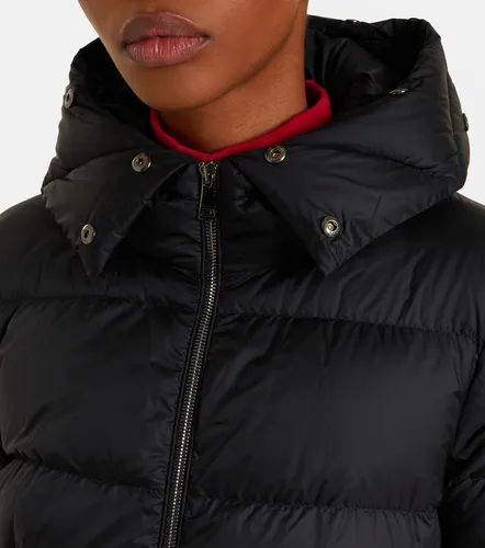 Boed shearling-trimmed down jacket - Moncler - Modalova