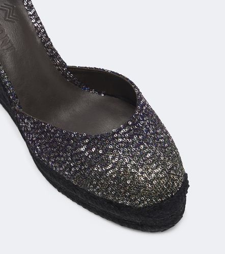 Espadrillas con zeppa Eva con paillettes - Missoni - Modalova