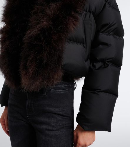 Giacca imbottita in seta tecnica - Gucci - Modalova