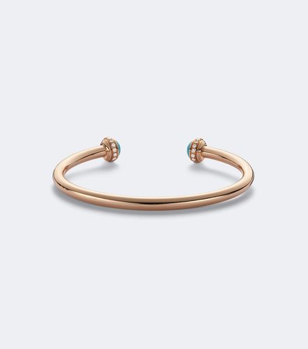 Bracciale Possession in rosa 18kt con diamanti e turchesi - Piaget - Modalova