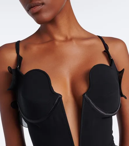 Tom Ford Body de seda con volantes - Tom Ford - Modalova