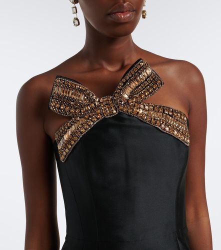 Abito lungo Venus in crêpe bustier - Rebecca Vallance - Modalova