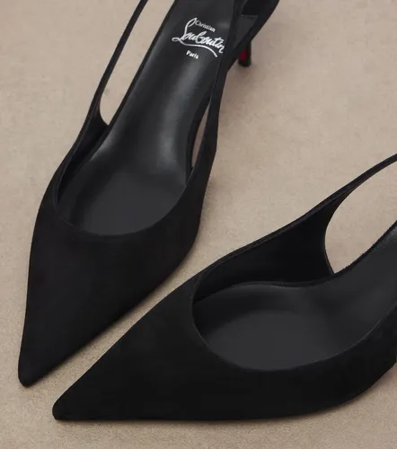 Miss Z suede slingback pumps - Christian Louboutin - Modalova