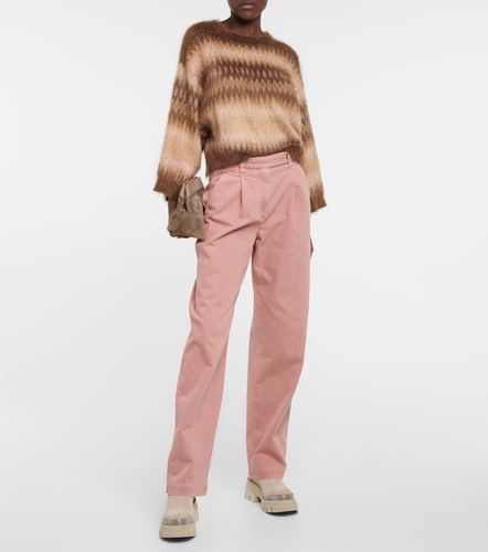 Jeans rectos de tiro alto - Brunello Cucinelli - Modalova