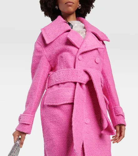 Double-breasted wool-blend coat - Xu Zhi - Modalova