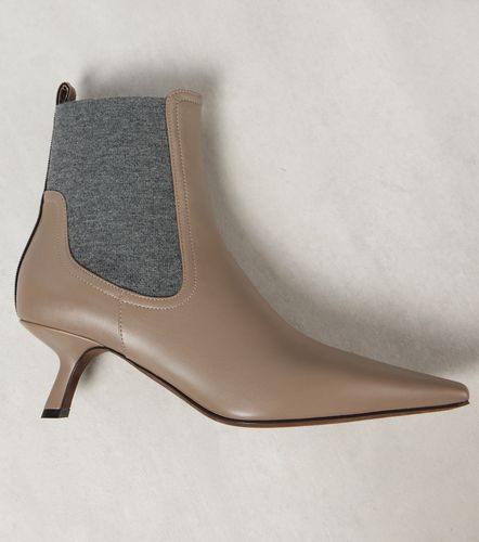 Leather ankle boots - Brunello Cucinelli - Modalova