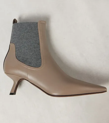 Leather ankle boots - Brunello Cucinelli - Modalova
