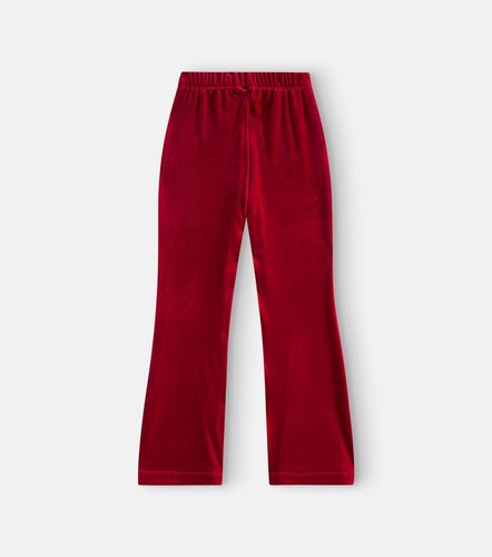 Pantalones rectos de chenilla - Monnalisa - Modalova