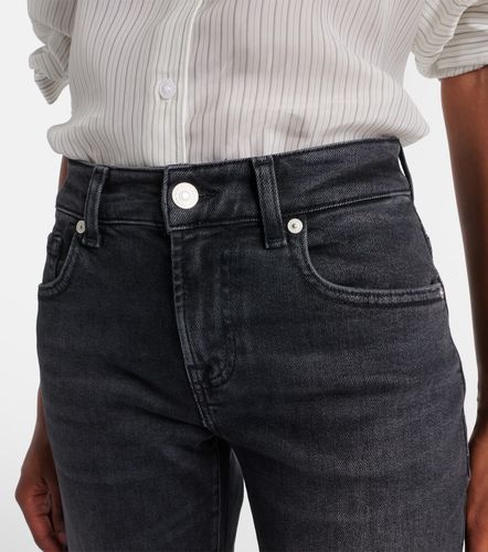 Jeans rectos Calie Straight cropped de tiro medio - 7 For All Mankind - Modalova