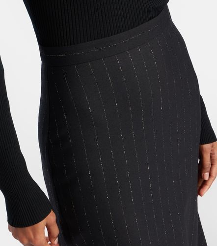 Erdem Pinstripe wool midi skirt - Erdem - Modalova