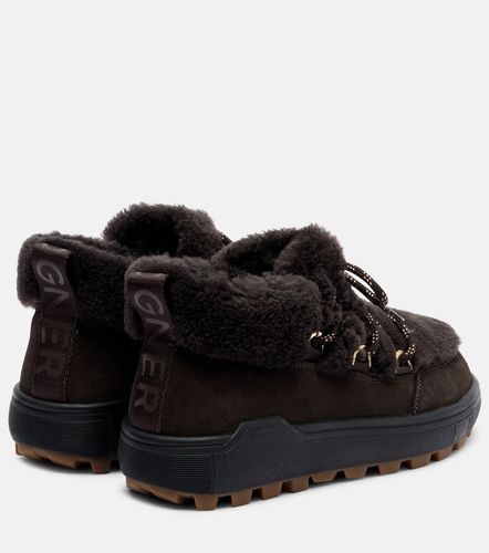 Botines Chamonix de ante con borrego - Bogner - Modalova