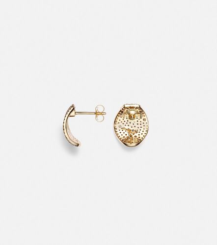 Orecchini Keepsake in 14kt con diamanti - Stone and Strand - Modalova