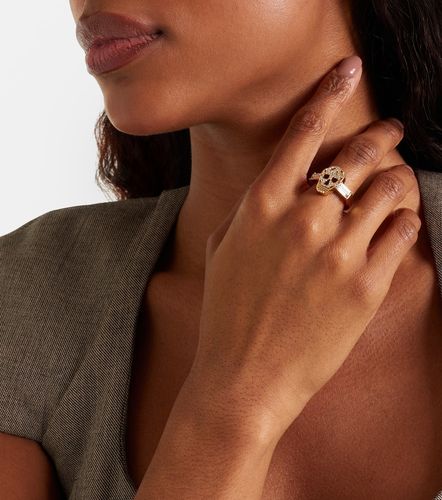 McQueen Ring mit Kristallen - McQueen - Modalova