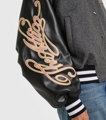 Wool-blend varsity jacket - The Attico - Modalova