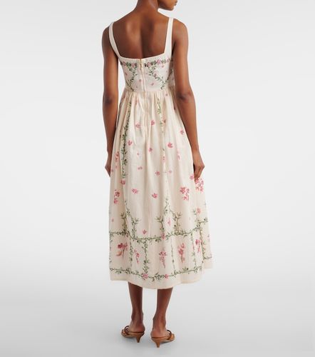 Midikleid Barbara aus Baumwolle - Agua by Agua Bendita - Modalova