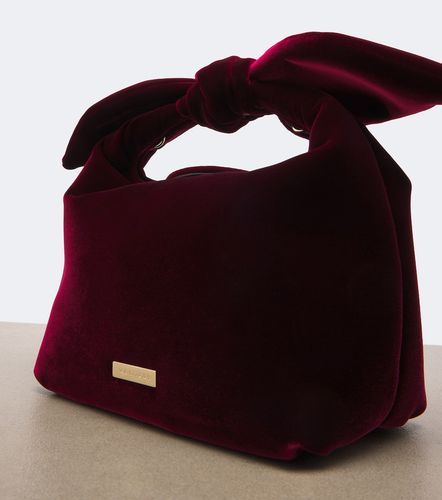 Borsa a mano Bow Tie Mini in velluto - Aquazzura - Modalova