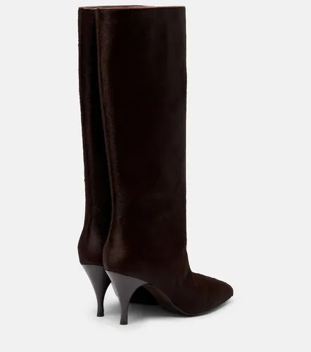 Silhouette suede knee-high boots - Herbert Levine - Modalova