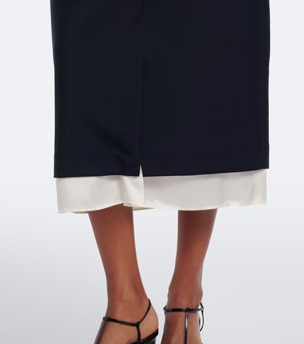 Rohe Wool and mohair midi skirt - Rohe - Modalova