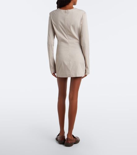 Miu Miu Minikleid aus Popeline - Miu Miu - Modalova