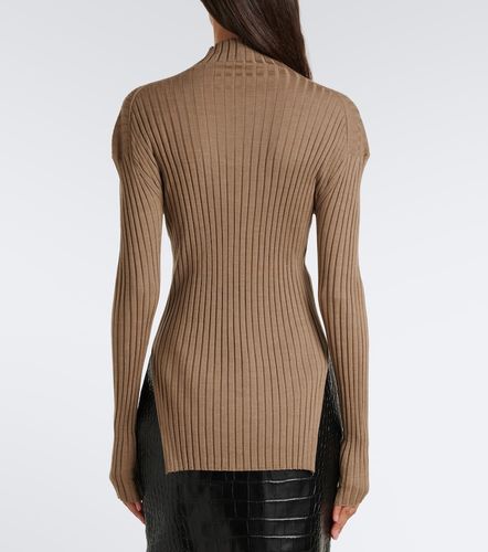 Top Vinci de lana y seda con cuello alto - Khaite - Modalova