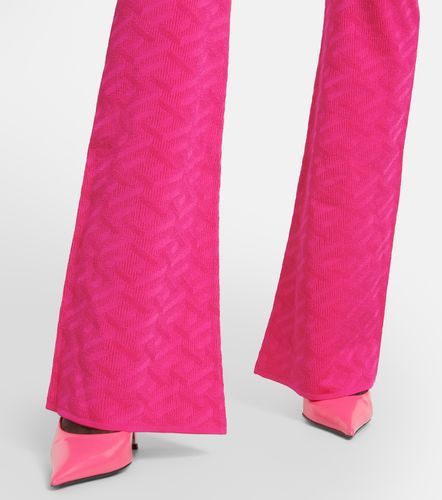 La Greca high-rise flared pants - Versace - Modalova