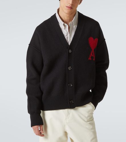 Ami De Cour virgin wool cardigan - Ami Paris - Modalova