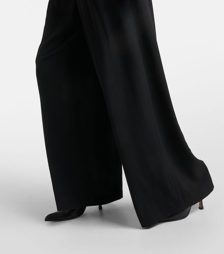 Pleated wool-blend pants - Dries Van Noten - Modalova