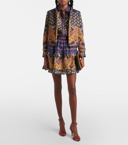 Bluse Voyage Imaginaire VLogo aus Leinen - Valentino Garavani - Modalova
