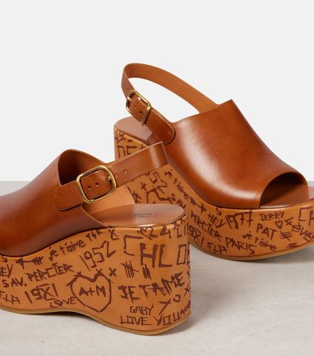 Chloé Pumps Maxime in pelle con zeppa - Chloe - Modalova