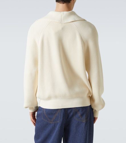 Polo in cotone a coste - Bottega Veneta - Modalova
