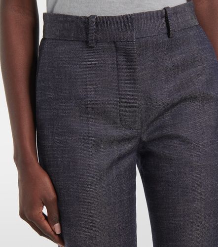 Pantaloni flared Morissey in lana e cotone - Joseph - Modalova
